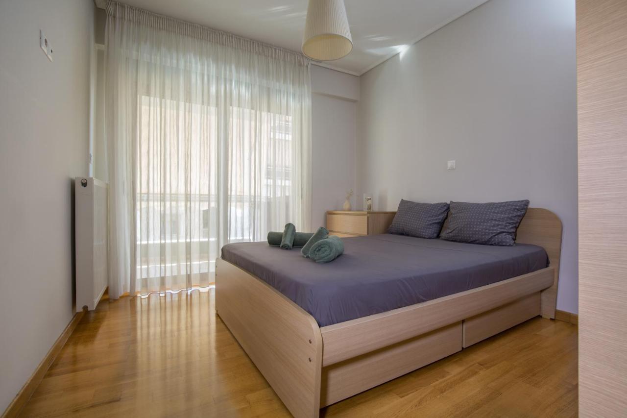 Lovely New Βuild Flat Near Metro - Free Parking أثينا المظهر الخارجي الصورة