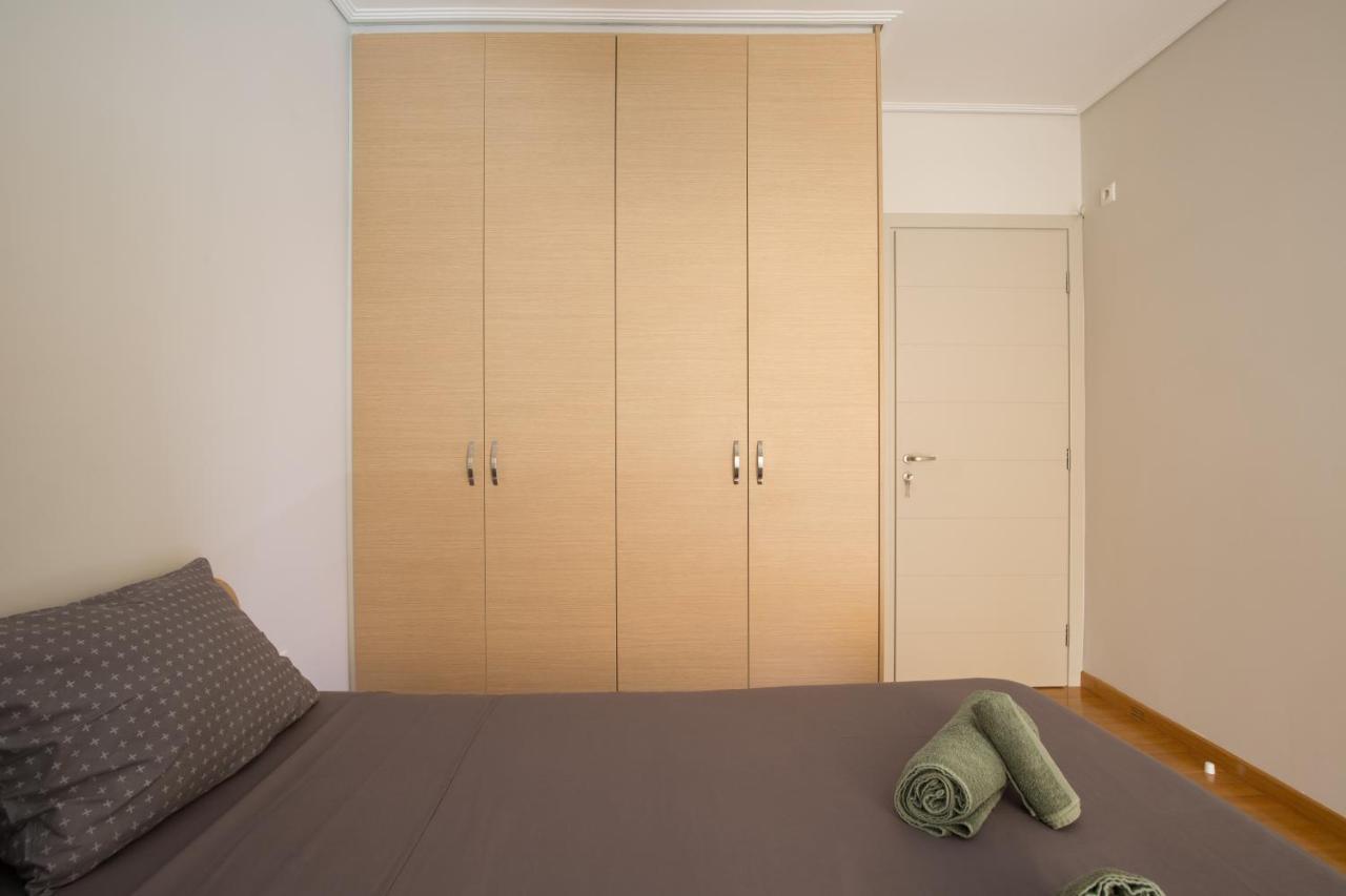 Lovely New Βuild Flat Near Metro - Free Parking أثينا المظهر الخارجي الصورة