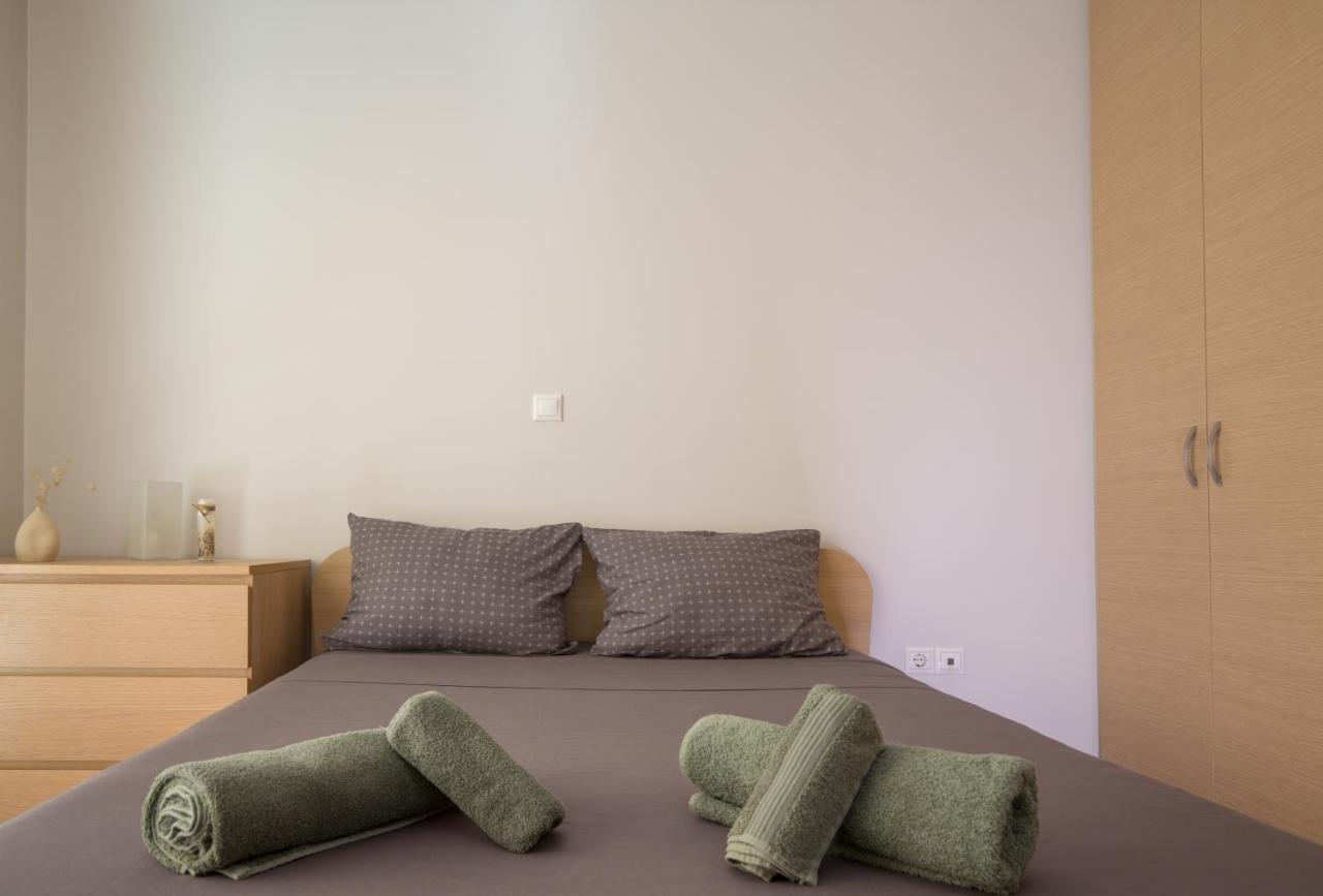Lovely New Βuild Flat Near Metro - Free Parking أثينا المظهر الخارجي الصورة