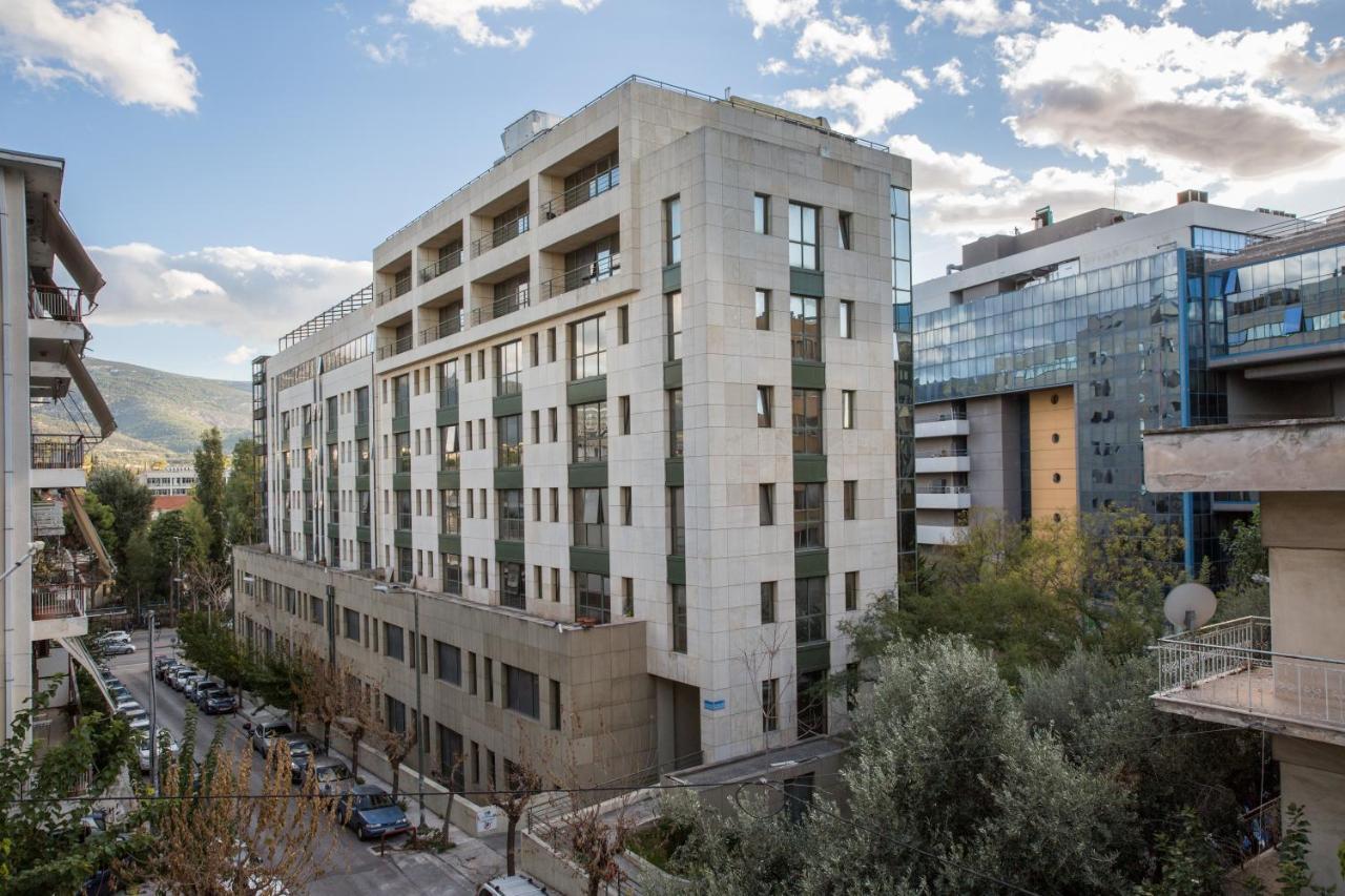 Lovely New Βuild Flat Near Metro - Free Parking أثينا المظهر الخارجي الصورة